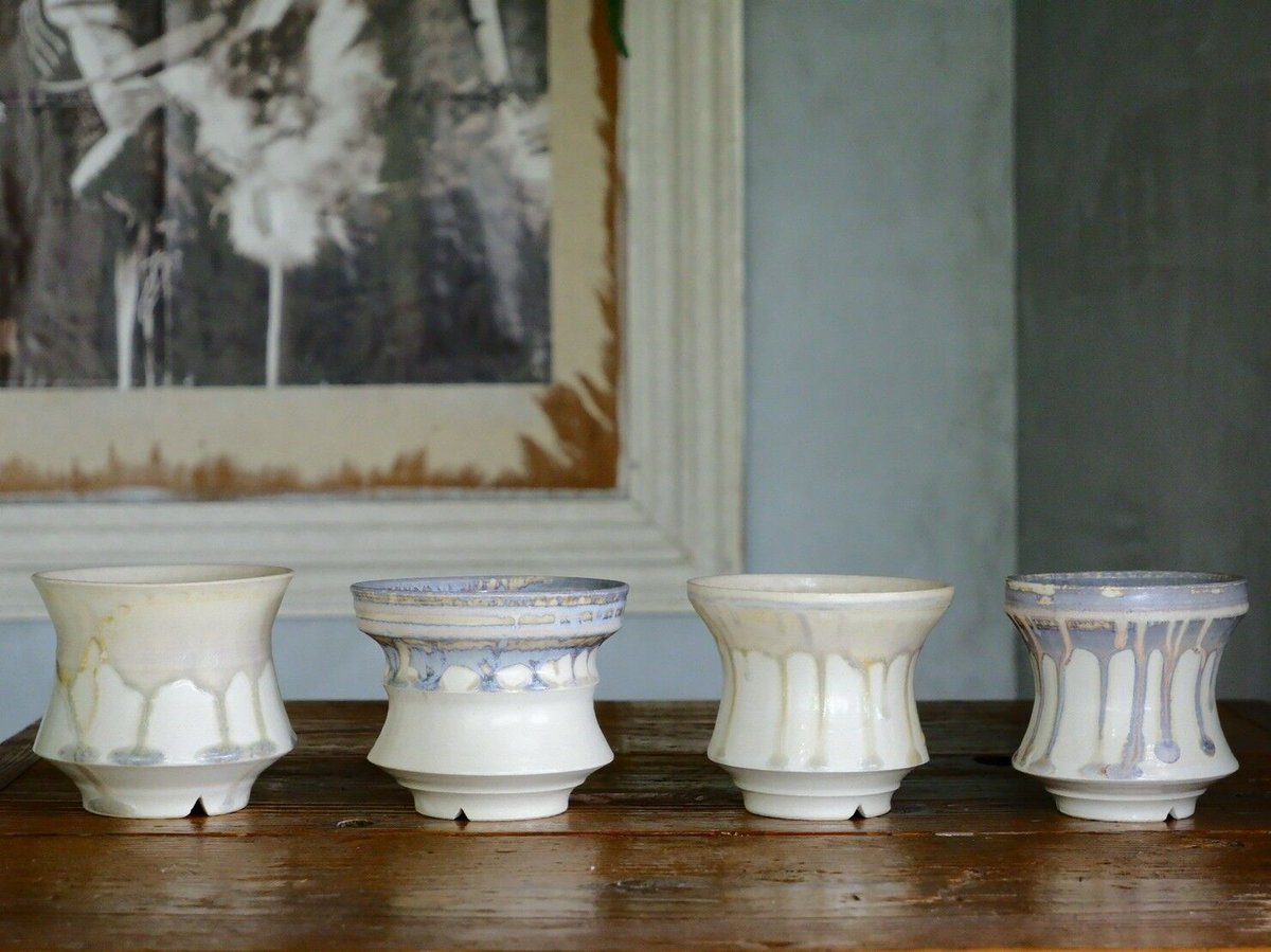 杉山悠 作品 植木鉢 φ11.5cm 笠間焼［ No.11 ］ | 陶賊 -TOUZOKU-