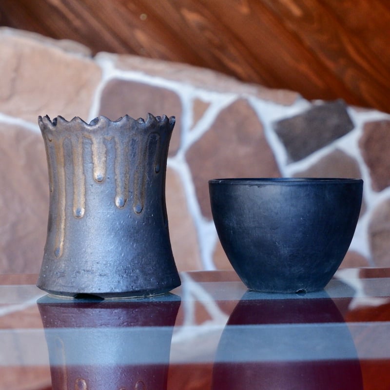 根本峻吾 作品【 S.N.Pot ''Tall'' - crown - 3号 】笠間焼 根本峻吾 作品【 S.N.Pot ''Tall'' - crown - 3号 】笠間焼