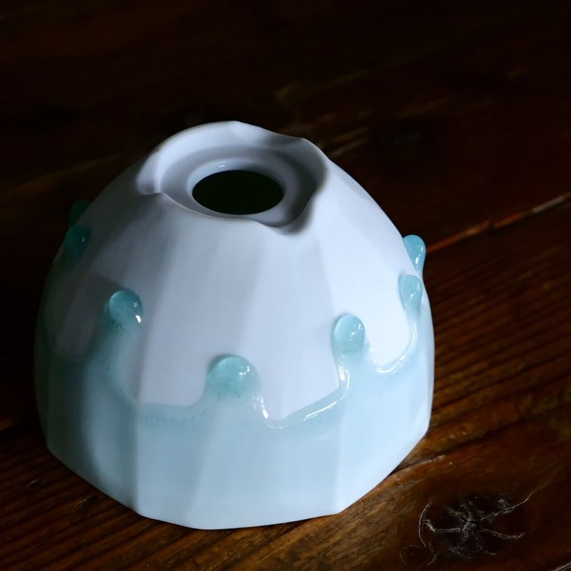 小林哲也 作品【 雫 】ver.3 - cut bowl - Mサイズ 笠間焼 植木鉢