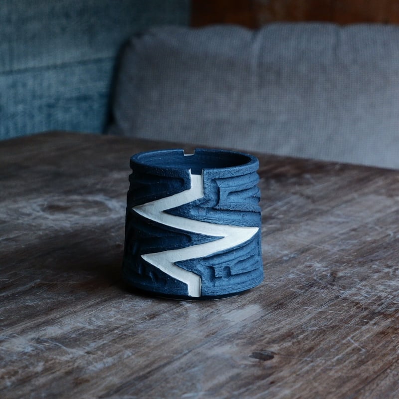 根本峻吾S.N.Pot 雷電3号、4号鉢