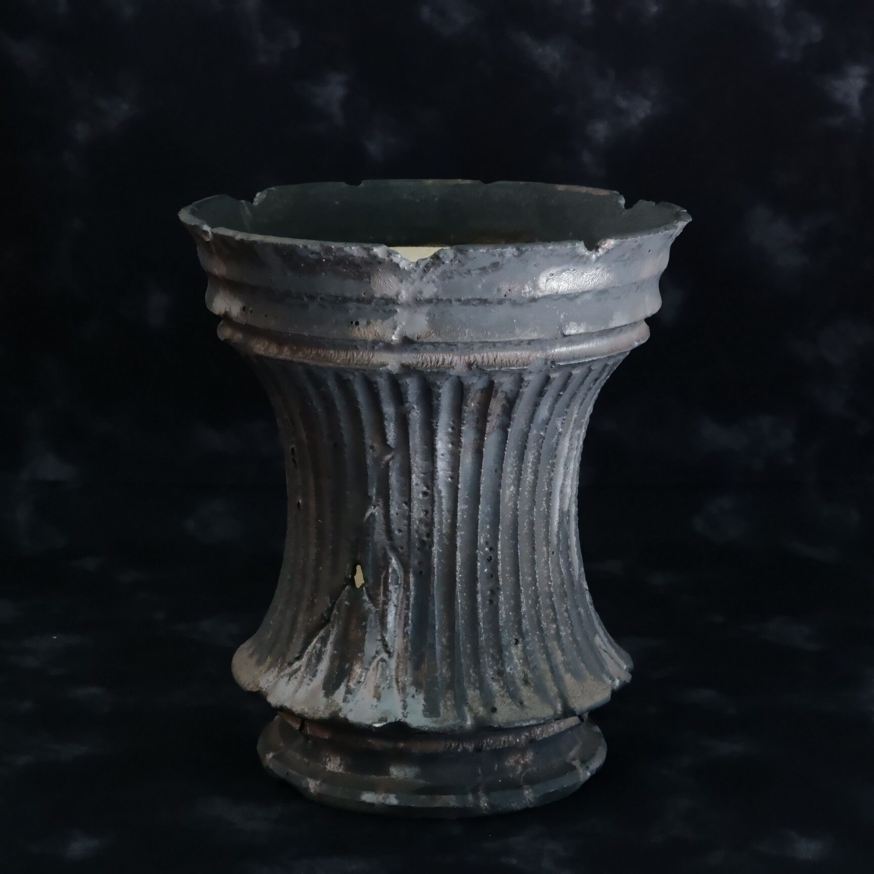 【小野瀬一】　植木鉢　直径約18cm、高さ約13cm【送料無料】 original