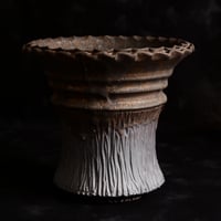 磯部祐介 作品【  鶏冠 - tosaka -  "金剛 長鉢 ver. " 4.5号 】笠間焼 植木鉢［No.11］