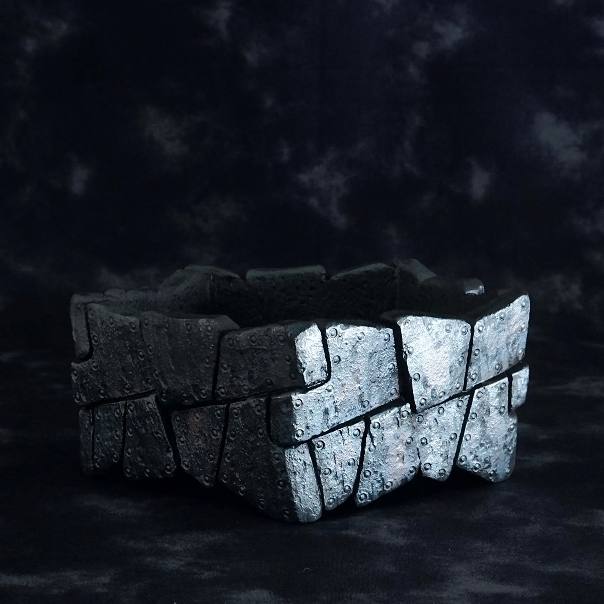 沖誠 作品【 Rivet / 五角 shallow / 4号 φ12 】笠間焼 植木鉢 【N