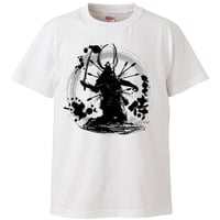 T-shirt white/侍シリーズ/OBW-06