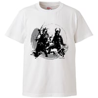 T-shirt white/侍シリーズ/OBW-07