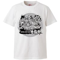 T-shirt white/七福神シリーズ/七福神