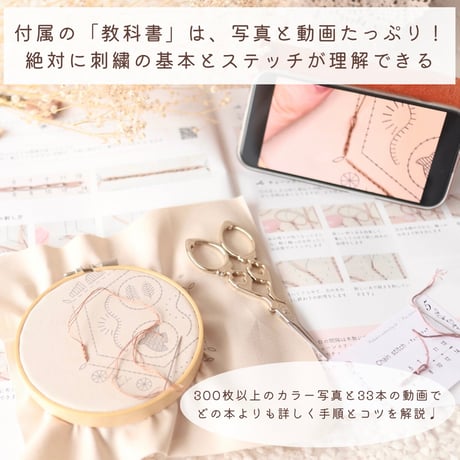 まつこのはじめて刺繍セット