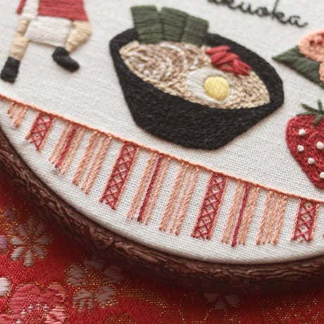5月単品「刺繍で旅する日本」<プリント済み布の発送あり>