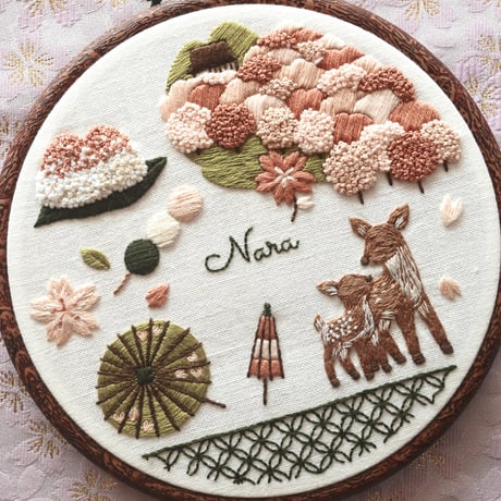 3月単品「刺繍で旅する日本」<図案ダウンロードのみ>