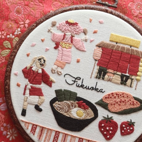 5月単品「刺繍で旅する日本」<図案ダウンロードのみ>