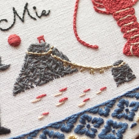 7月単品「刺繍で旅する日本」<図案ダウンロードのみ>