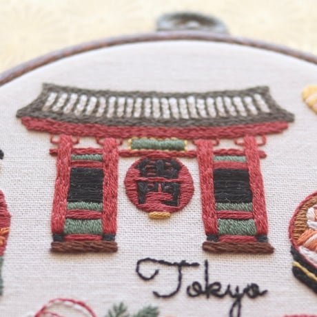 1月単品「刺繍で旅する日本」<図案ダウンロードのみ>