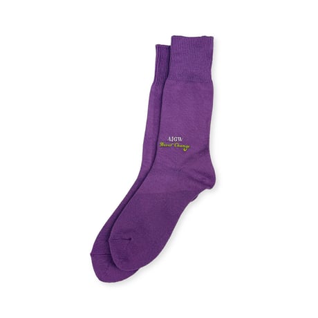 All is well Socks  / PURPLE