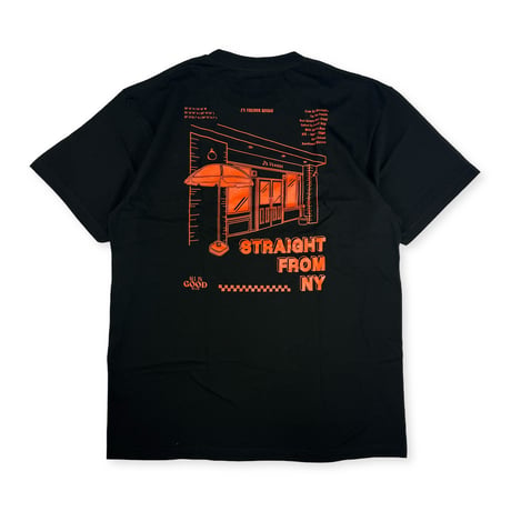 J's vendor collaboration Tee / BLACK