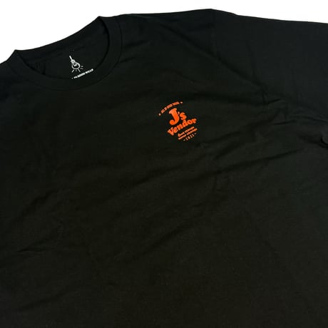 J's vendor collaboration Tee / BLACK