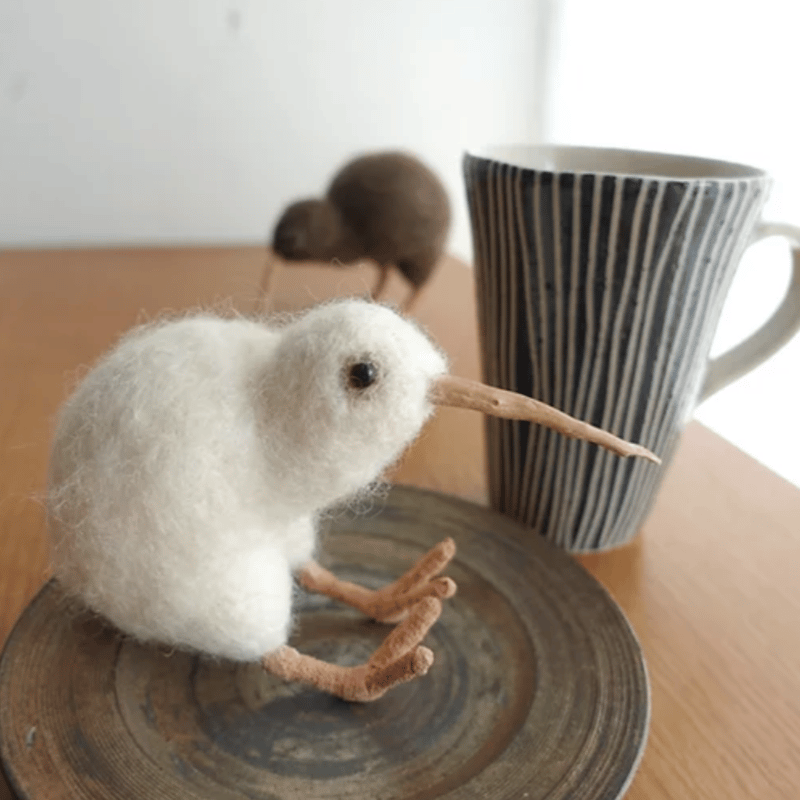 キーウィ（ホワイト） | Bird Deco