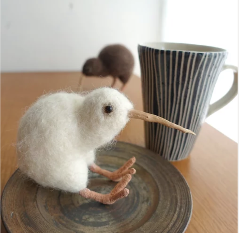 キーウィ（ホワイト） | Bird Deco