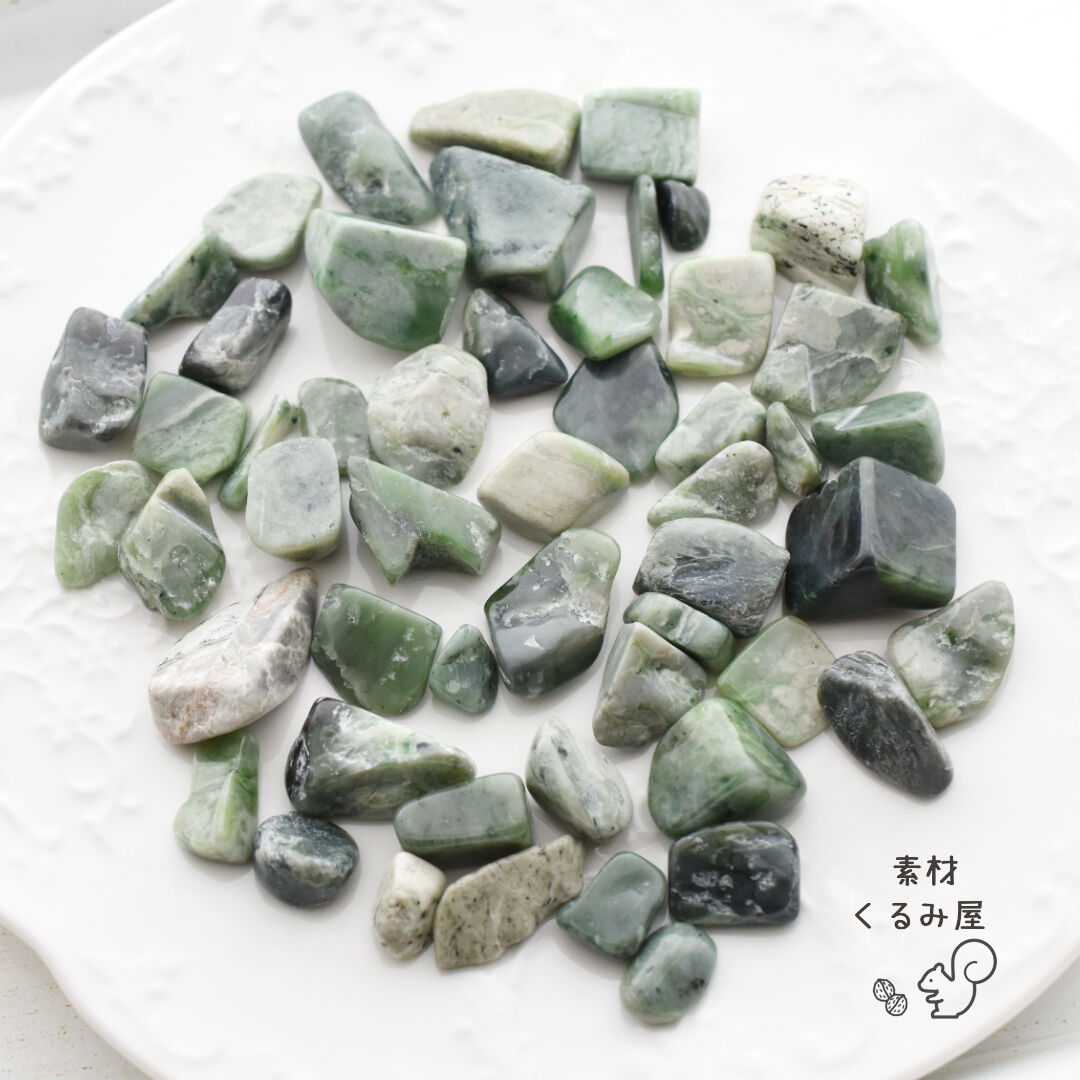 天然ひすい各色コレクション8石】