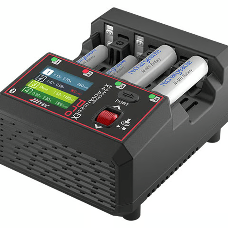 hitec 44360 AA/AAA Charger X4 Advanced EX Pro |