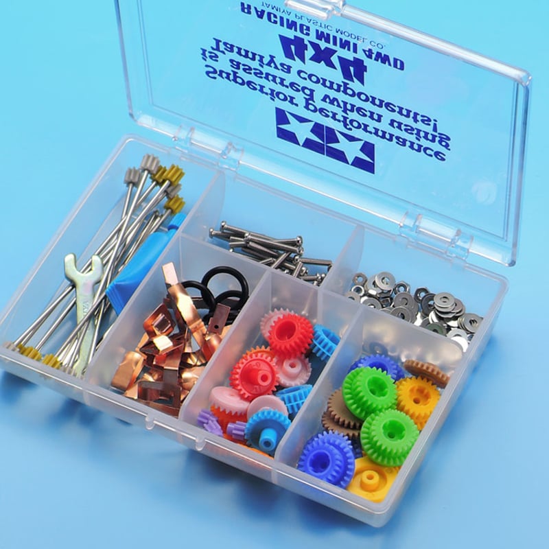 15163 タミヤ ミニ四駆 ミニ四パーツケース | mindev(みんでぶ)