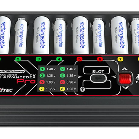 hitec 44368 AA/AAA Charger X8 Advanced EX Pro