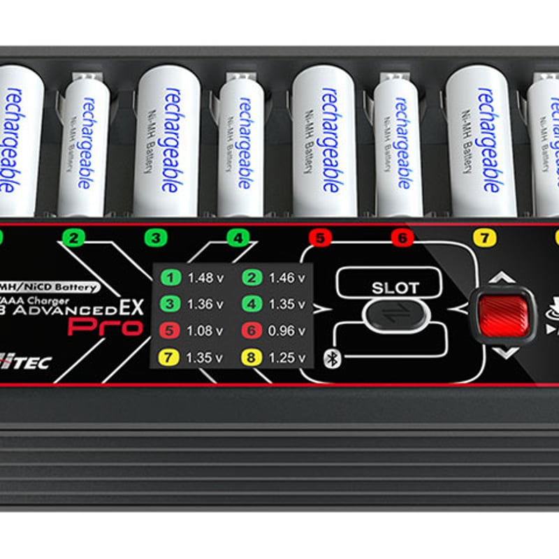 hitec 44368 AA/AAA Charger X8 Advanced EX Pro |