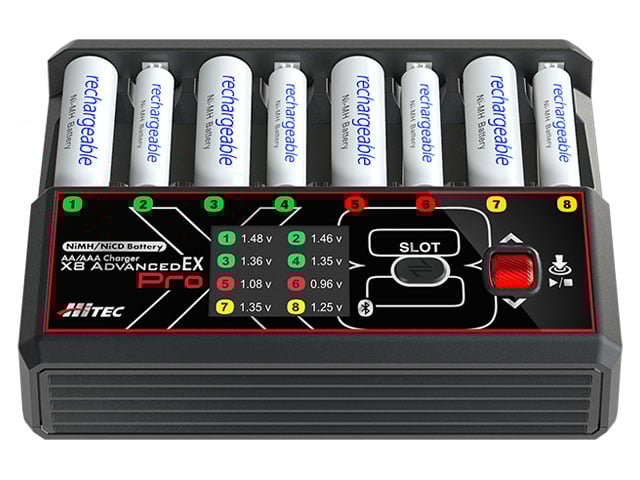 hitec 44368 AA/AAA Charger X8 Advanced EX Pro |