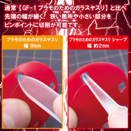 #ミネシマ #MINESHIMA GF-3 プラモのためのガラスヤスリ シャープ