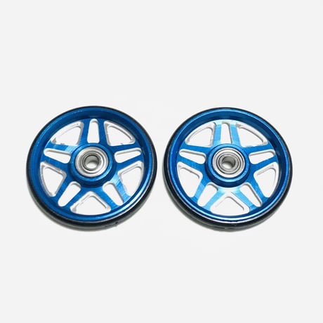 【A-STAR】CNC加工 プラリング付 アルミベアリングローラー ディッシュ (19mm)