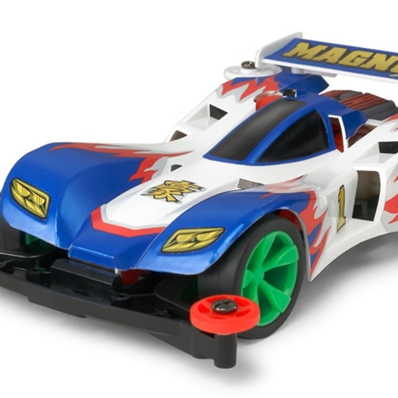 タミヤ ミニ四駆 中径 ローハイトホイール 5本スポーク 蛍光グリーン