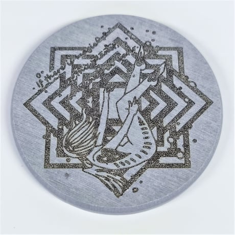 【デザフェス56販売品】rokoさんデザイン　珪藻土コースター B