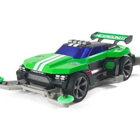ミニ四駆 MAシャーシ Aパーツ ライトグリーン #mini4wd #ミニ四駆 #ヘキサゴナイト