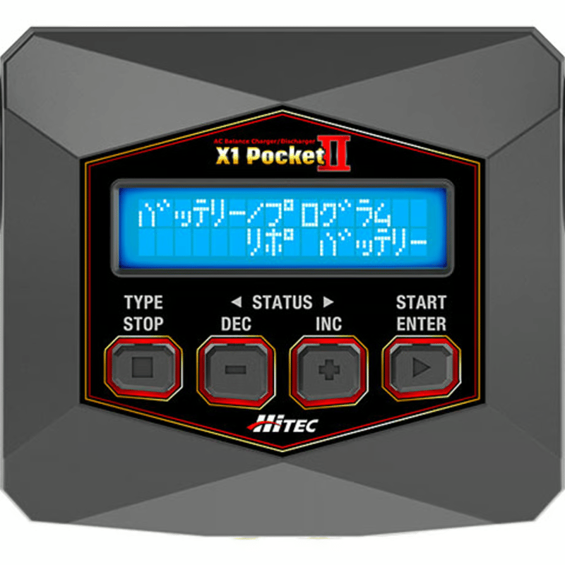 hitec 44306-BLK X1 PocketⅡBlack | mindev(みんでぶ)