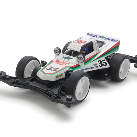 ミニ四駆 大径ホイール 5本スポーク ホワイト #mini4wd #ミニ四駆 #グラスホッパーJr.