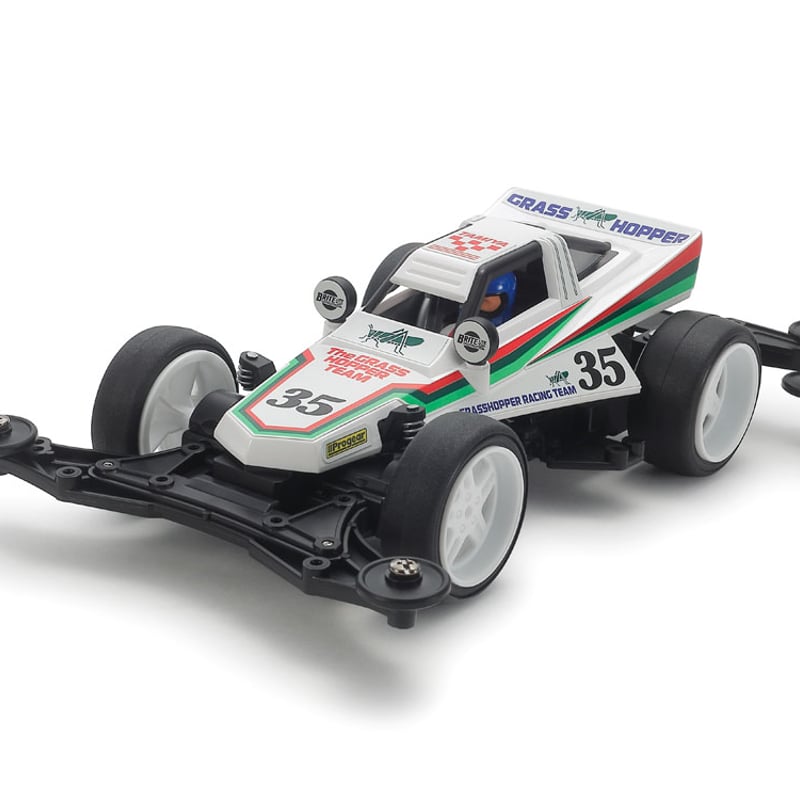 ミニ四駆 大径ホイール 5本スポーク ホワイト #mini4wd #ミニ四駆