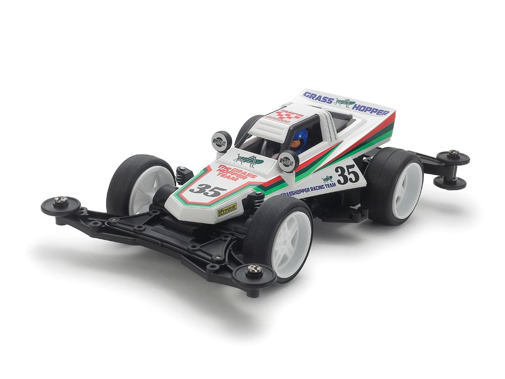 ミニ四駆 大径ホイール 5本スポーク ホワイト #mini4wd #ミニ四駆