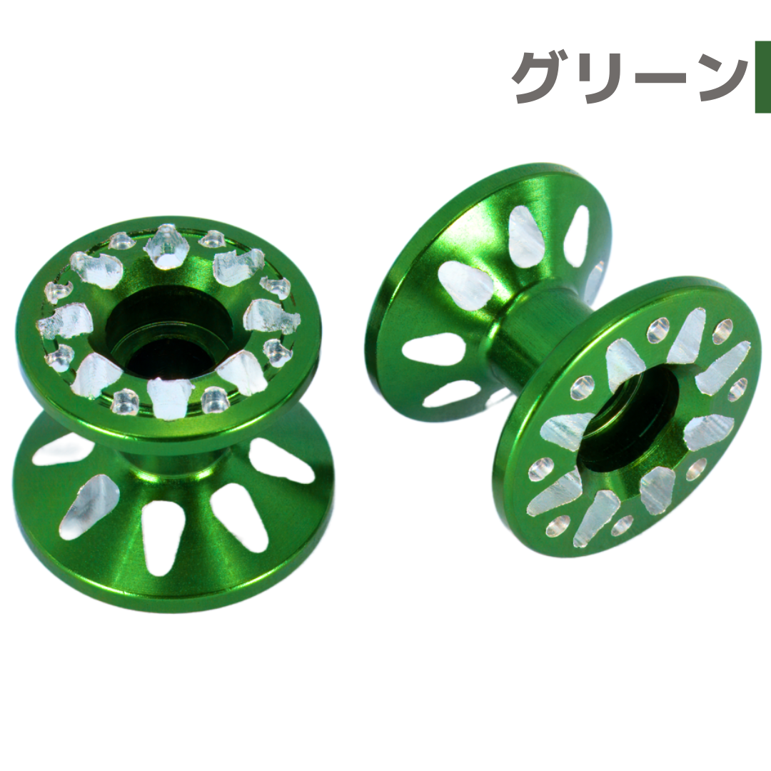 CNC軽量化ブラックアルマイトアルミローラー 2段13-12mm + 13mm④ SHIZUKU】CNC加工 2段アルミローラーセット(13-12mm