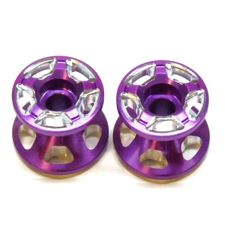CNC加工 2段アルミローラーセット(13-12mm) #アルマイト #CNC加工