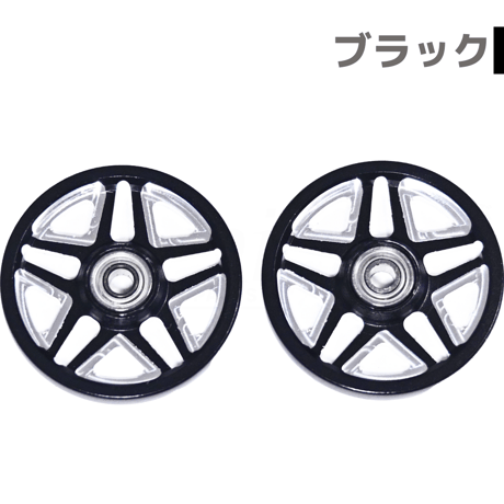 【A-STAR】CNC加工 オールアルミベアリングローラー (19mm)