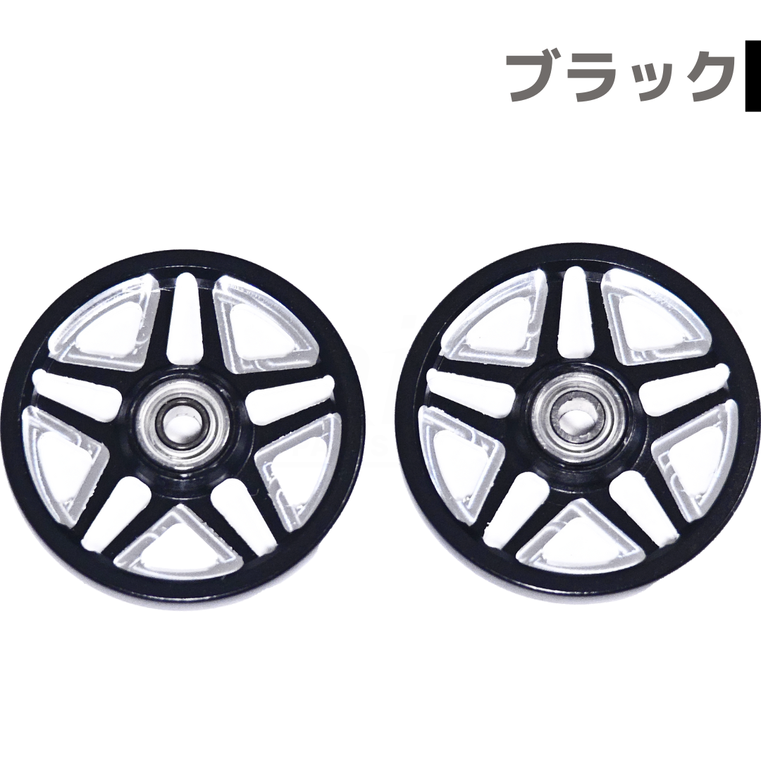 A-STAR】CNC加工 オールアルミベアリングローラー (19mm) | mindev(み