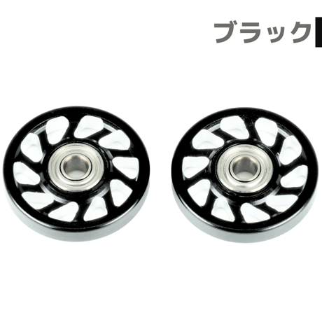 【スパイラル】CNC加工 オールアルミベアリングローラー (13mm)#アルマイト #mindev