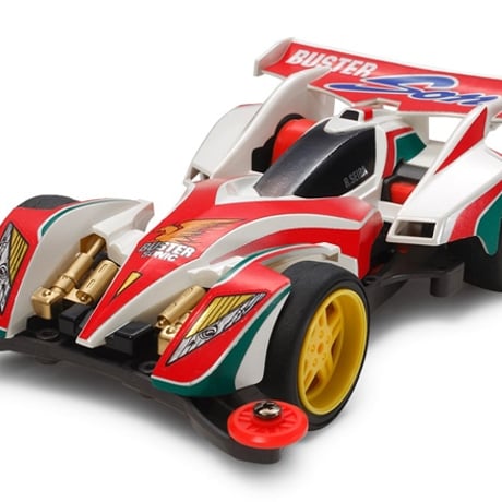 ミニ四駆 大径ホイール 5本スポーク イエロー #mini4wd #ミニ四駆 #バスターソニック