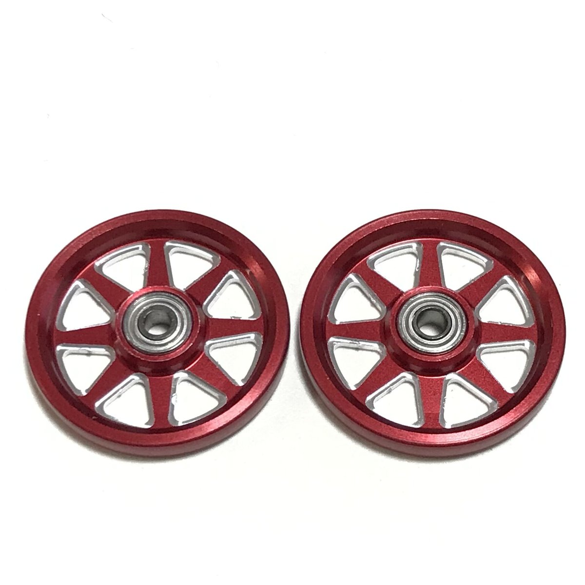 八芒星】CNC加工 オールアルミベアリングローラー (19mm