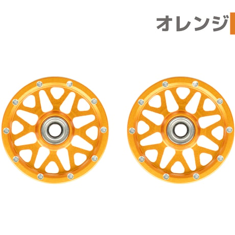 【Yスポーク】CNC加工 オールアルミベアリングローラー (19mm)