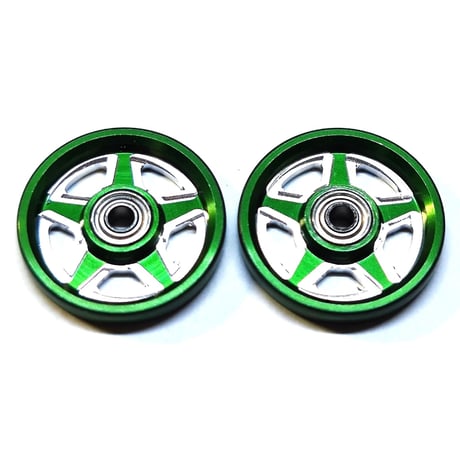 【A-STAR】CNC加工 オールアルミベアリングローラー (17mm)
