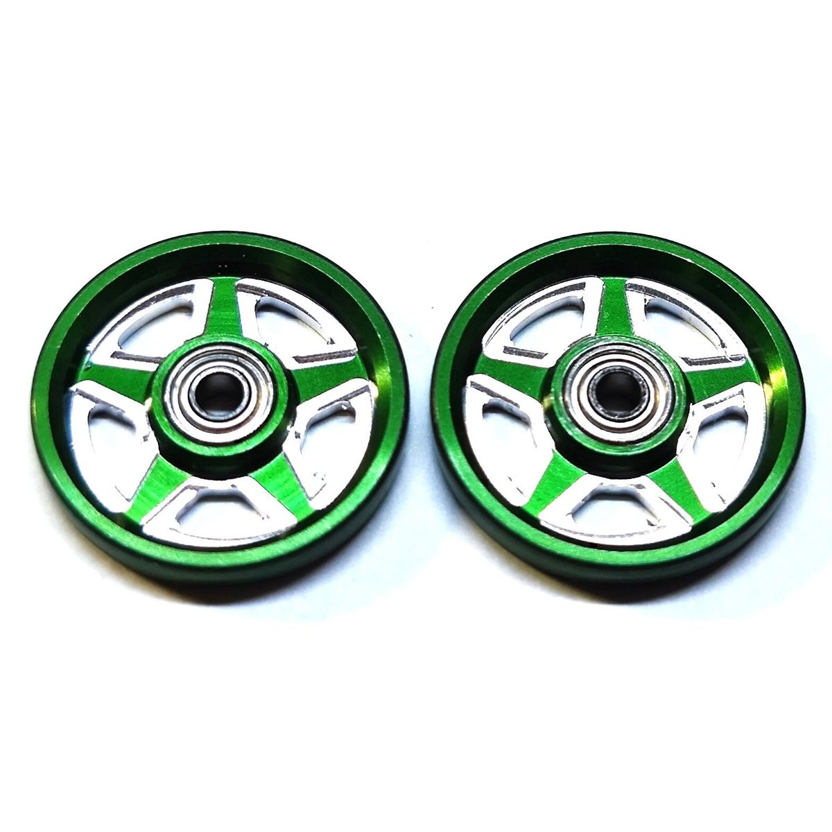 A-STAR】CNC加工 オールアルミベアリングローラー (17mm) | mindev(み