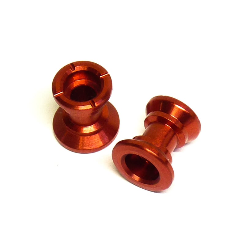 加工ローラー 2段ローラーのみ CNC加工 2段アルミローラーセット(13-12mm) #アルマイト #CNC