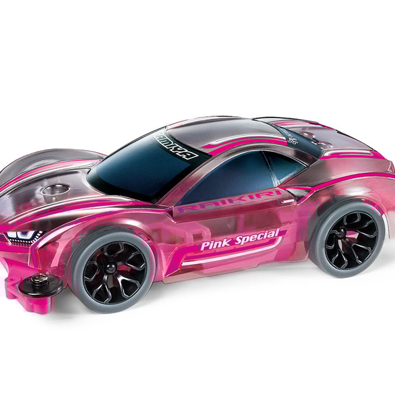 ミニ四駆　完成品　引退セット　ライキリ ミニ四駆 中径ローハイトホイール Yスポーク ブラック #mini4wd