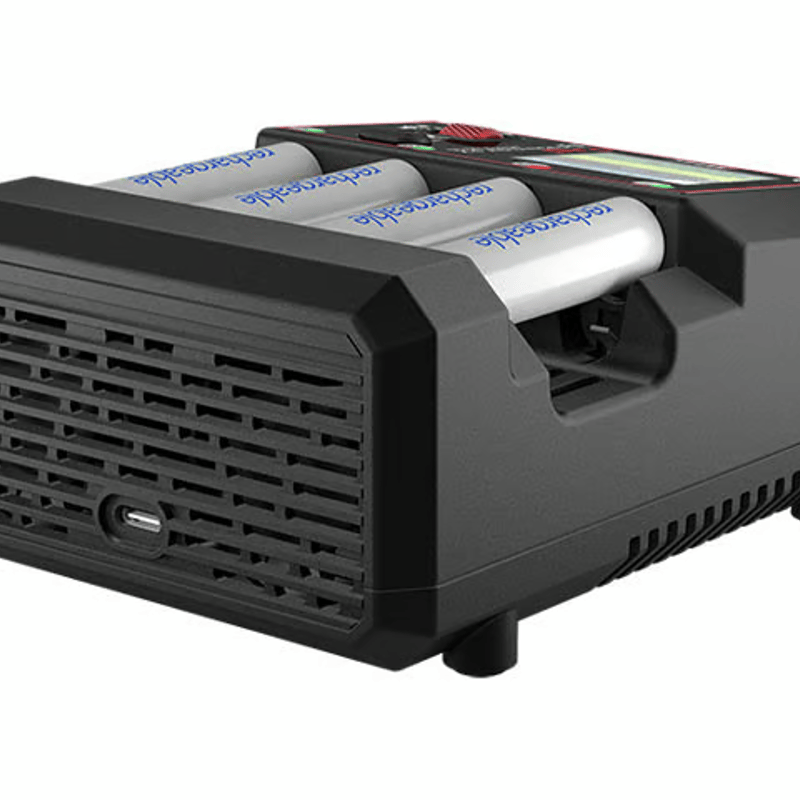 汚いけど汚れもある hitec 44360 AA/AAA Charger X4 Advanced EX Pro |