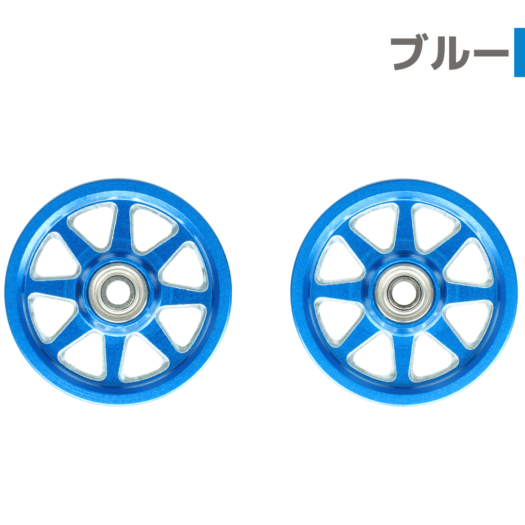 八芒星】CNC加工 オールアルミベアリングローラー (19mm) | mindev